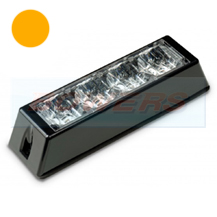 12v/24v 4 Module LED Amber Flashing Strobe Hazard Warning Light/Lamp